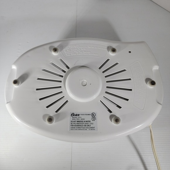 Oster Food Steamer Replacement Base Unit Only Models 5711 5712 5713 5715 5716 - Picture 5 of 7